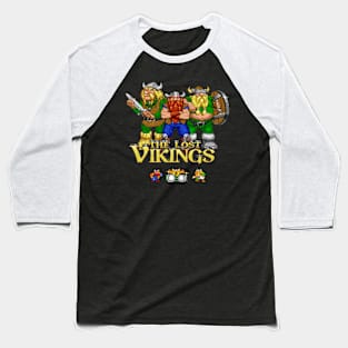 Lost Vikings (The) Baseball T-Shirt